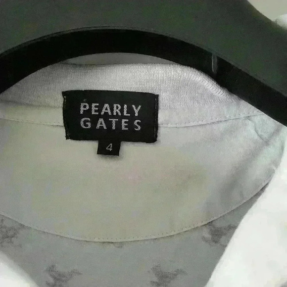 PEARLY GATES  bird shirt pole size 4 - Picture 3 of 7